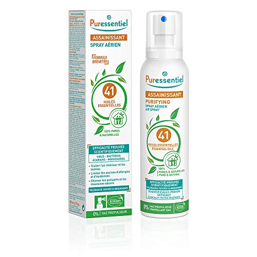 Découvrez le Puressentiel Spray Aérien : le secret aux 41 Huiles Essentielles pour éliminer virus, germes et bactéries !