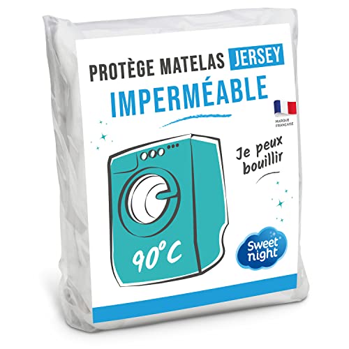 Protégez votre matelas avec le Protège Matelas Sweetnight 140×190 cm | Alèse Imperméable et Respirante