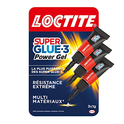 Découvrez la nouvelle Loctite Super Glue-3 Power Gel Mini Dose: la colle ultra-résistante en mini-dose!