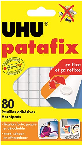 Optimisez votre organisation avec les pastilles adhésives UHU Patafix blanche