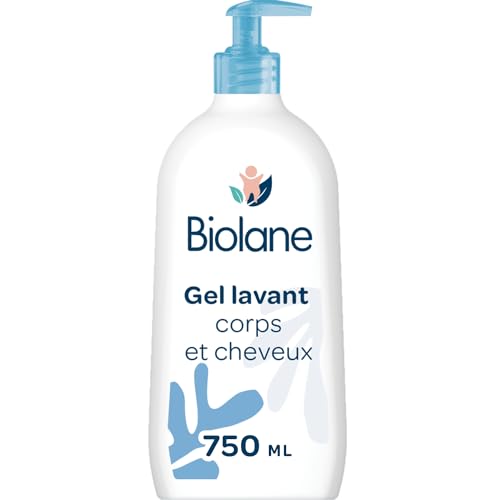 BIOLANE – Gel douche bébé 2 en 1 : une douceur naturelle pour les peaux sensibles