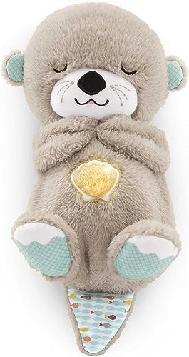 Découvrez la peluche veilleuse Fisher-Price Ma Loutre Câlins Bonne Nuit pour bébé !