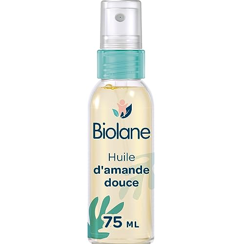 Hydrate et protège la peau de bébé avec l’huile d’amande douce Biolane