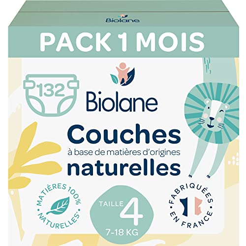 Comment choisir les meilleures couches pour bébé? Découvrez les couches Biolane Taille 4 pour peaux sensibles et écoresponsables!