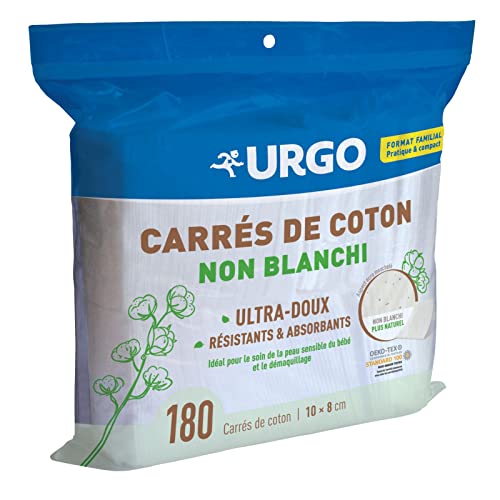 Urgo Découvrez les secrets des carrés de coton Urgo ultra-doux et absorbants