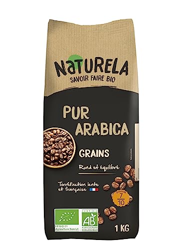 Naturela Découvrez le Café Arabica Bio de Naturela – Torréfaction Lente et Fabrication Française – 1kg