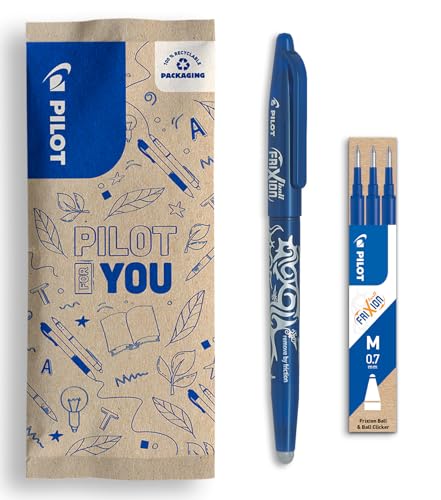 Pilot Découvrez le stylo roller effaçable Pilot Frixion Ball en plastique recyclé !