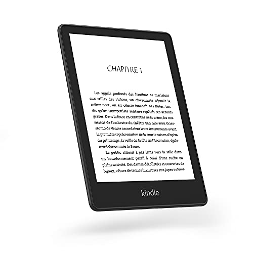 Découvrez le Kindle Paperwhite Signature Edition : 32 Go, écran 6,8 pouces, charge sans fil et éclairage automatique