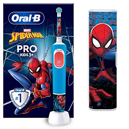 Oral-B Top 10 raisons d’offrir l’OralB Pro Kids Brosse à Dents Électrique Enfant Spider-Man à votre enfant de 3 ans et plus