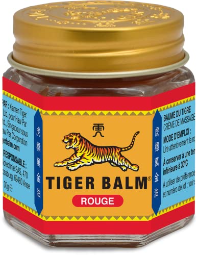 Tiger Balm Tiger Balm Rouge: le baume chauffant idéal pour les sportifs et les tensions du quotidien