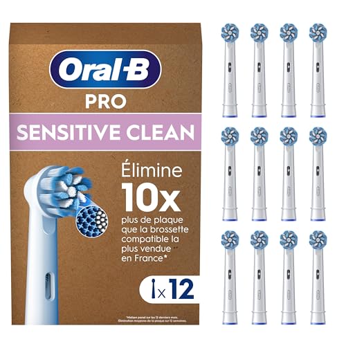 Oral-B Découvrez les brossettes de rechange Oral-B Pro Sensitive Clean pour un nettoyage en profondeur et une élimination optimale de la plaque !